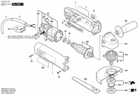 Bosch 0 603 402 903 PWS 7-115 Angle Grinder 230 V / GB Spare Parts PWS7-115